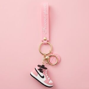 NWT Pink Nike Jordan Keychain